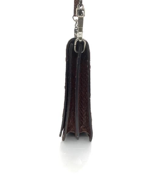 MIU MIU（ミュウミュウ）MIU MIU (ミュウミュウ) ショルダーバッグ ブラウンの古着・服飾アイテム