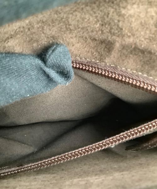 MIU MIU（ミュウミュウ）MIU MIU (ミュウミュウ) ショルダーバッグ ブラウンの古着・服飾アイテム