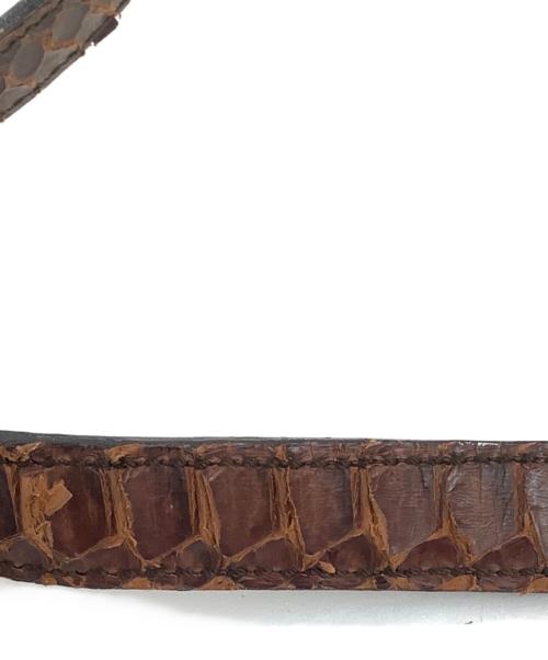 MIU MIU（ミュウミュウ）MIU MIU (ミュウミュウ) ショルダーバッグ ブラウンの古着・服飾アイテム