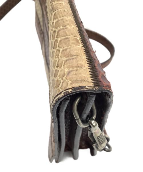 MIU MIU（ミュウミュウ）MIU MIU (ミュウミュウ) ショルダーバッグ ブラウンの古着・服飾アイテム