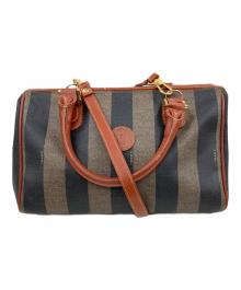 FENDI（フェンディ）の古着「2WAYボストンバッグ」｜ブラウン