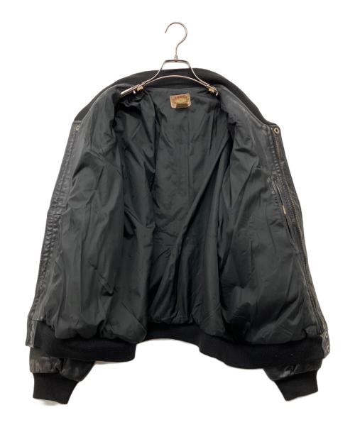 BANANA REPUBLIC（バナナリパブリック）BANANA REPUBLIC (バナナリパブリック) レザージャケット ブラック サイズ:Lの古着・服飾アイテム