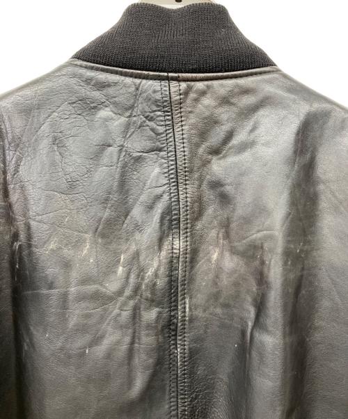 BANANA REPUBLIC（バナナリパブリック）BANANA REPUBLIC (バナナリパブリック) レザージャケット ブラック サイズ:Lの古着・服飾アイテム