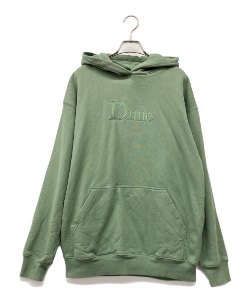 Dime（ダイム）Dime (ダイム) パーカー グリーン サイズ:Mの古着・服飾アイテム