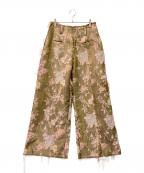 IGIイジ）の古着「ワイドパンツ」｜カーキ