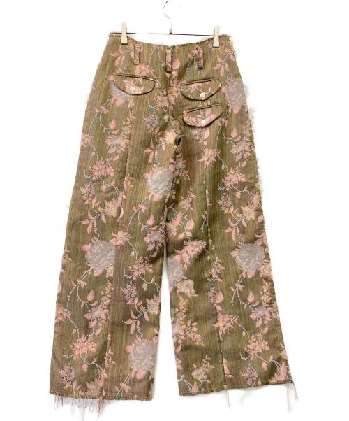 IGI（イジ）IGI (イジ) ワイドパンツ カーキの古着・服飾アイテム