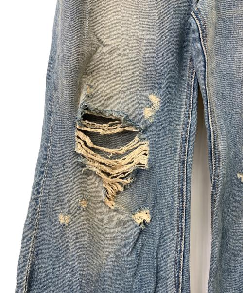 SLY（スライ）SLY (スライ) ダメージデニムパンツ サイズ:０の古着・服飾アイテム