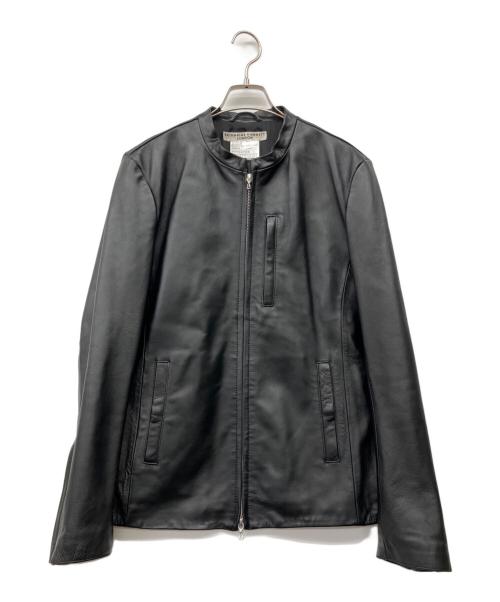 KATHARINE HAMNETT（キャサリンハムネット）KATHARINE HAMNETT (キャサリンハムネット) レザージャケット ブラック サイズ:Lの古着・服飾アイテム