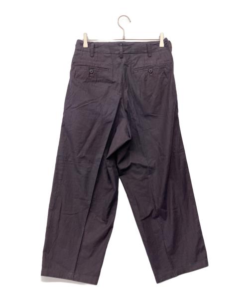 Yohji Yamamoto pour homme（ヨウジヤマモト プールオム）Yohji Yamamoto pour homme (ヨウジヤマモト プールオム) スラックス ネイビー サイズ:Sの古着・服飾アイテム