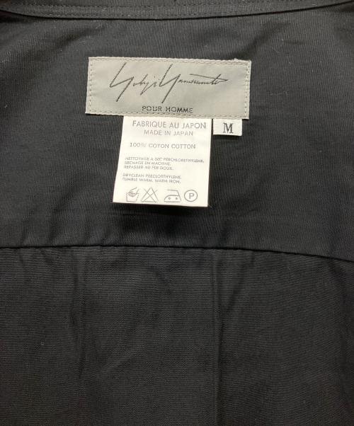 Yohji Yamamoto pour homme（ヨウジヤマモト プールオム）Yohji Yamamoto pour homme (ヨウジヤマモト プールオム) 長袖シャツ ブラック サイズ:Mの古着・服飾アイテム