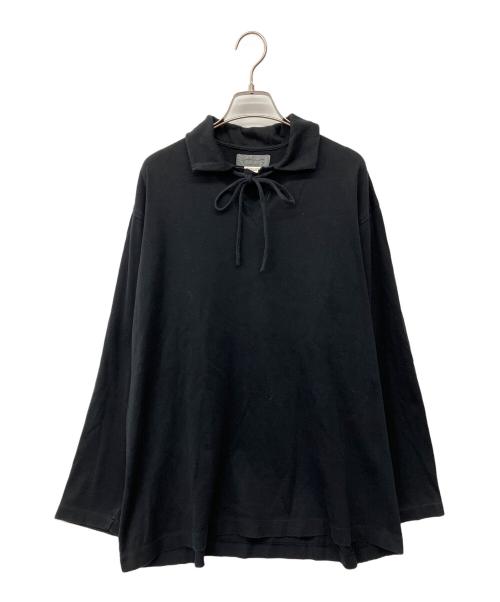 Yohji Yamamoto pour homme（ヨウジヤマモト プールオム）Yohji Yamamoto pour homme (ヨウジヤマモト プールオム) 長袖カットソー ブラック サイズ:Mの古着・服飾アイテム