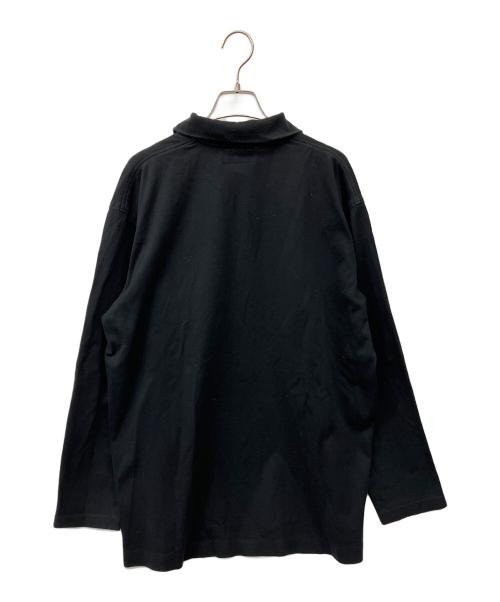 Yohji Yamamoto pour homme（ヨウジヤマモト プールオム）Yohji Yamamoto pour homme (ヨウジヤマモト プールオム) 長袖カットソー ブラック サイズ:Mの古着・服飾アイテム