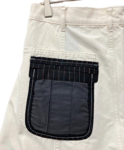 COMME des GARCONS HOMME PLUS（コムデギャルソンオムプリュス）COMME des GARCONS HOMME PLUS (コムデギャルソンオムプリュス) サルエルパンツ ホワイト サイズ:XS 未使用品の古着・服飾アイテム