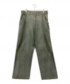 COMME des GARCONS HOMME PLUSコムデギャルソンオムプリュス）の古着「デニムパンツ」｜グレー