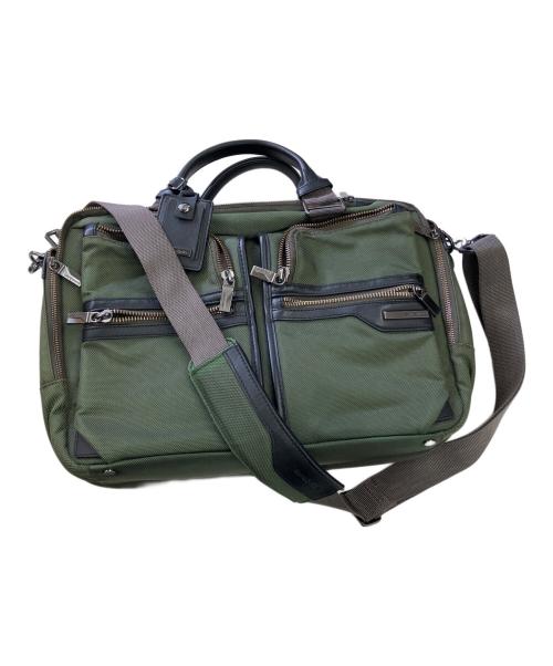 Samsonite（サムソナイト）Samsonite (サムソナイト) ブリーフケース グリーンの古着・服飾アイテム