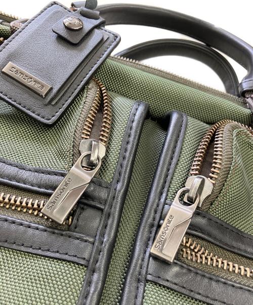 Samsonite（サムソナイト）Samsonite (サムソナイト) ブリーフケース グリーンの古着・服飾アイテム