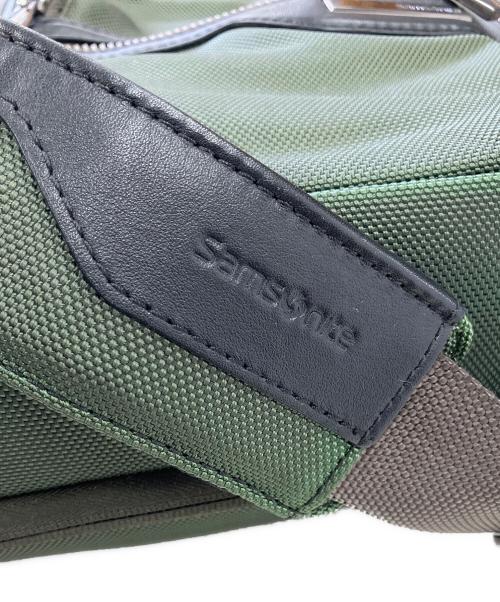 Samsonite（サムソナイト）Samsonite (サムソナイト) ブリーフケース グリーンの古着・服飾アイテム
