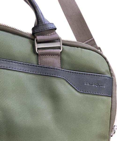 Samsonite（サムソナイト）Samsonite (サムソナイト) ブリーフケース グリーンの古着・服飾アイテム