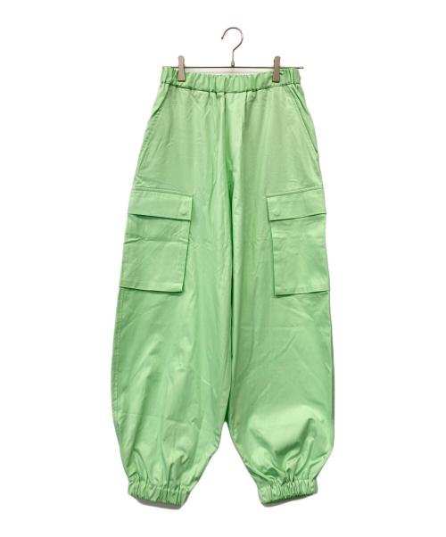 MM6 Maison Margiela（エムエムシックスメゾンマルジェラ）MM6 Maison Margiela (エムエムシックスメゾンマルジェラ) カーゴパンツ 黄緑 サイズ:16 Yの古着・服飾アイテム