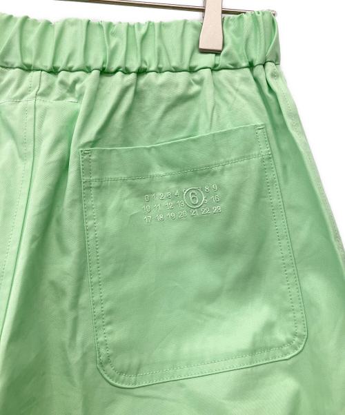 MM6 Maison Margiela（エムエムシックスメゾンマルジェラ）MM6 Maison Margiela (エムエムシックスメゾンマルジェラ) カーゴパンツ 黄緑 サイズ:16 Yの古着・服飾アイテム
