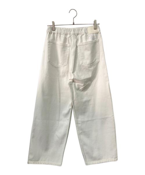 MM6 Maison Margiela（エムエムシックスメゾンマルジェラ）MM6 Maison Margiela (エムエムシックスメゾンマルジェラ) デニムパンツ ホワイト×シルバー サイズ:16Yの古着・服飾アイテム