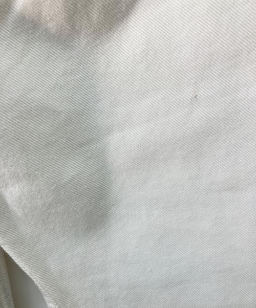 MM6 Maison Margiela（エムエムシックスメゾンマルジェラ）MM6 Maison Margiela (エムエムシックスメゾンマルジェラ) デニムパンツ ホワイト×シルバー サイズ:16Yの古着・服飾アイテム