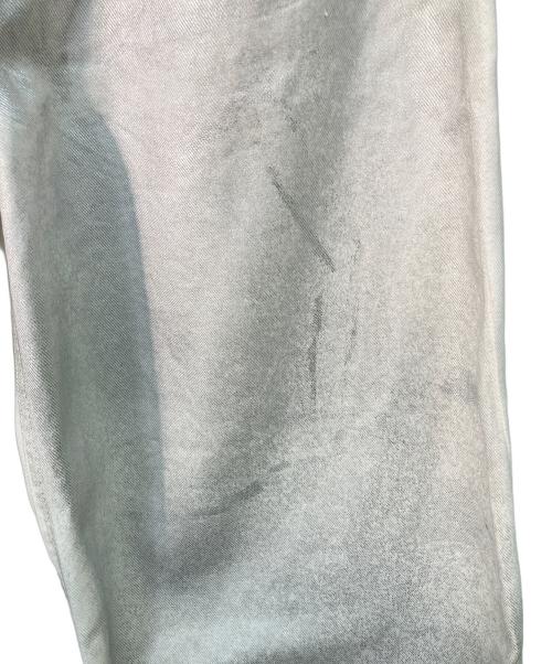 MM6 Maison Margiela（エムエムシックスメゾンマルジェラ）MM6 Maison Margiela (エムエムシックスメゾンマルジェラ) デニムパンツ ホワイト×シルバー サイズ:16Yの古着・服飾アイテム