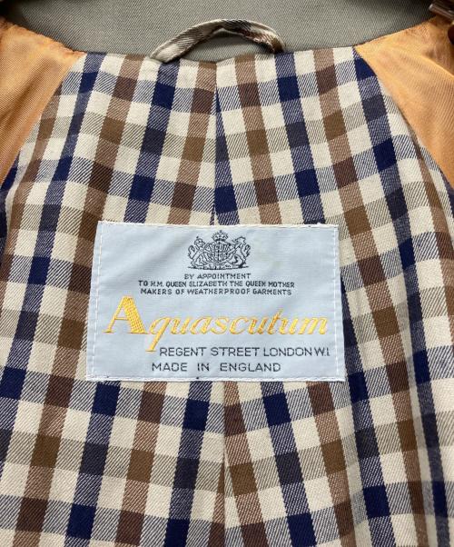 Aquascutum（アクアスキュータム）Aquascutum (アクアスキュータム) トレンチコート カーキ サイズ:不明の古着・服飾アイテム