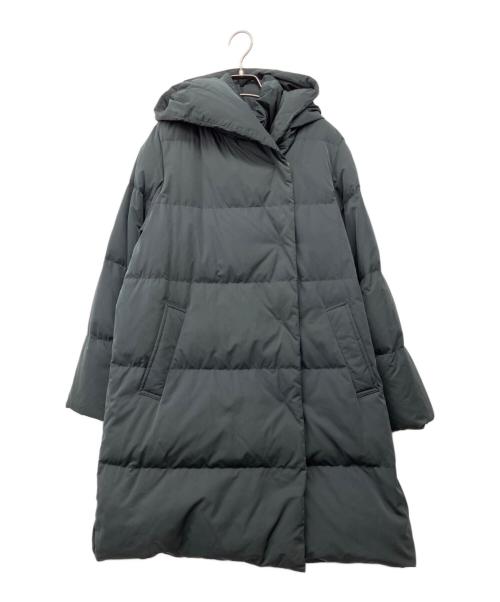 FRAMeWORK（フレームワーク）FRAMeWORK (フレームワーク) リモンタフードダウンコート ブラック サイズ:38の古着・服飾アイテム