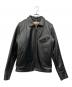 VANSON（バンソン）の古着「レザージャケット」｜ブラック