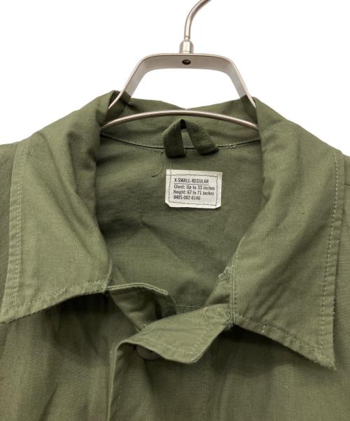 US ARMY（ユーエスアーミー）US ARMY (ユーエスアーミー) ジャングルファティーグジャケット オリーブ サイズ:XSの古着・服飾アイテム