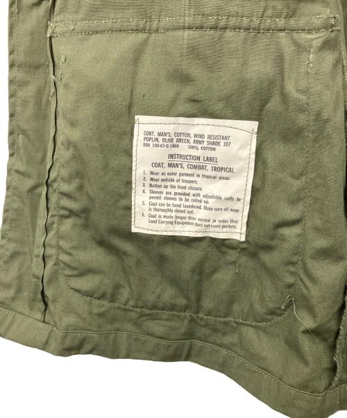 US ARMY（ユーエスアーミー）US ARMY (ユーエスアーミー) ジャングルファティーグジャケット オリーブ サイズ:XSの古着・服飾アイテム