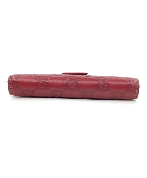 GUCCI（グッチ）GUCCI (グッチ) 手帳カバー レッドの古着・服飾アイテム