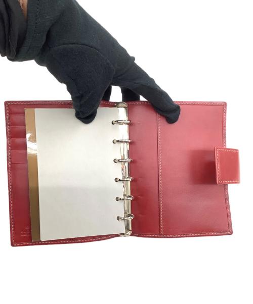 GUCCI（グッチ）GUCCI (グッチ) 手帳カバー レッドの古着・服飾アイテム