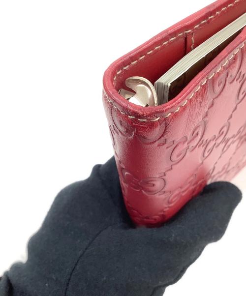 GUCCI（グッチ）GUCCI (グッチ) 手帳カバー レッドの古着・服飾アイテム