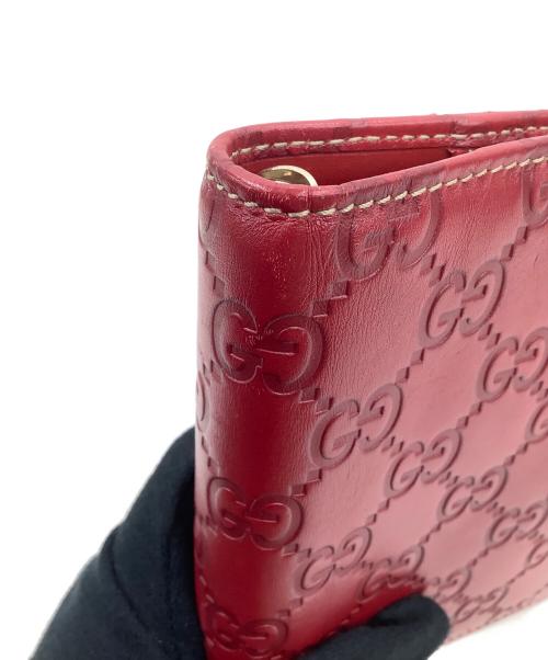 GUCCI（グッチ）GUCCI (グッチ) 手帳カバー レッドの古着・服飾アイテム