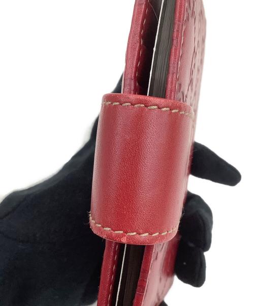 GUCCI（グッチ）GUCCI (グッチ) 手帳カバー レッドの古着・服飾アイテム