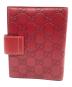 GUCCI (グッチ) 手帳カバー レッド：8000円