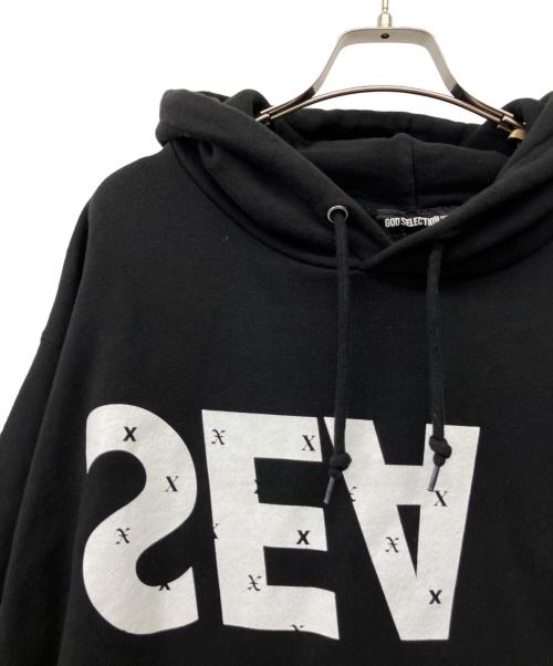 WIND AND SEA（ウィンダンシー）WIND AND SEA (ウィンダンシー) GOD SELECTION XXX (ゴッドセレクショントリプルエックス) プルオーバーパーカー ブラック サイズ:Mの古着・服飾アイテム