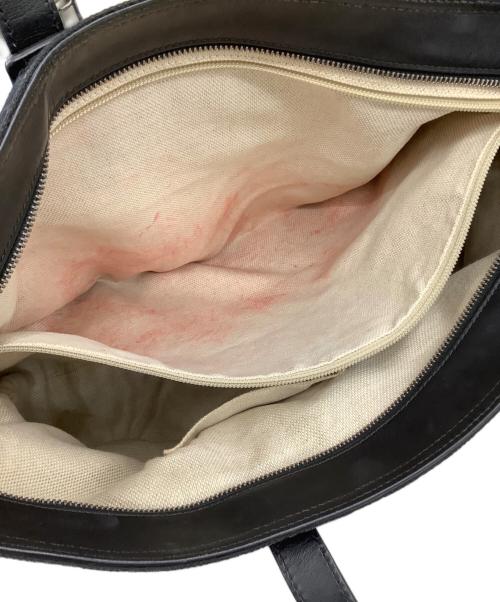 GUCCI（グッチ）GUCCI (グッチ) GGキャンバストートバッグ ブラックの古着・服飾アイテム