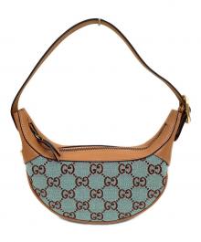 GUCCI（グッチ）の古着「オフィディア　ショルダーバッグ」｜ブルー×ブラウン