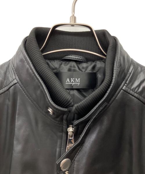 AKM（エーケーエム）AKM (エーケーエム) ライダースジャケット サイズ:Lの古着・服飾アイテム