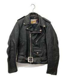 Schott（ショット）の古着「ライダースジャケット」｜ブラック