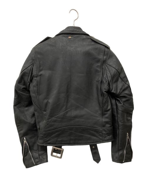 Schott（ショット）Schott (ショット) ライダースジャケット ブラック サイズ:34の古着・服飾アイテム