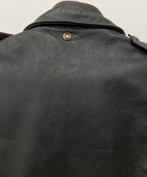 Schott（ショット）Schott (ショット) ライダースジャケット ブラック サイズ:34の古着・服飾アイテム