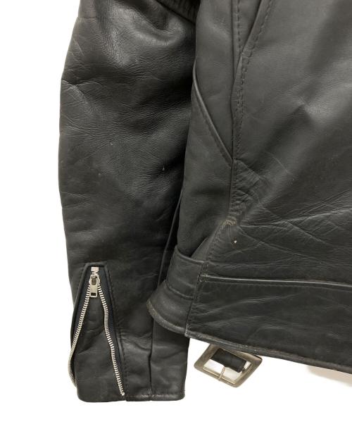 Schott（ショット）Schott (ショット) ライダースジャケット ブラック サイズ:34の古着・服飾アイテム
