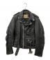 Schott (ショット) ライダースジャケット ブラック サイズ:34：25000円