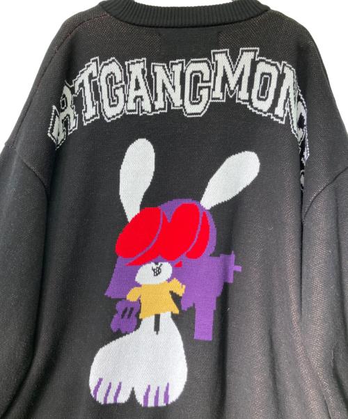 whiteland Blackburn（ホワイトランドブラックバーン）WHITELAND BLACKBURN (ホワイトランドブラックバーン) 厚手カーディガン ブラック サイズ:2の古着・服飾アイテム