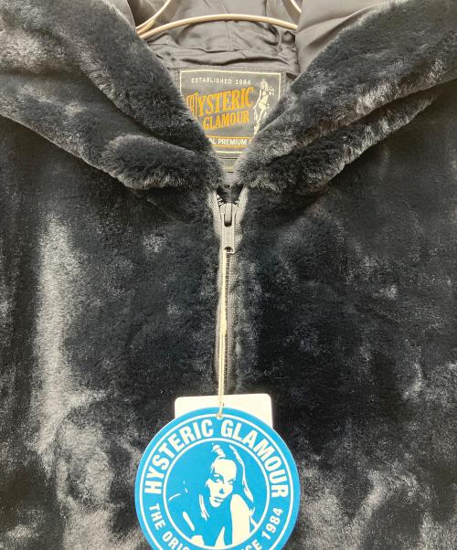 Hysteric Glamour（ヒステリックグラマー）Hysteric Glamour (ヒステリックグラマー) フェイクファージャケット ブラック サイズ:M 未使用品の古着・服飾アイテム