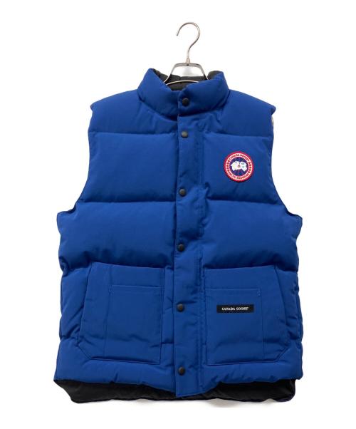 CANADA GOOSE（カナダグース）CANADA GOOSE (カナダグース) ダウンジャケット ブルー サイズ:M 未使用品の古着・服飾アイテム